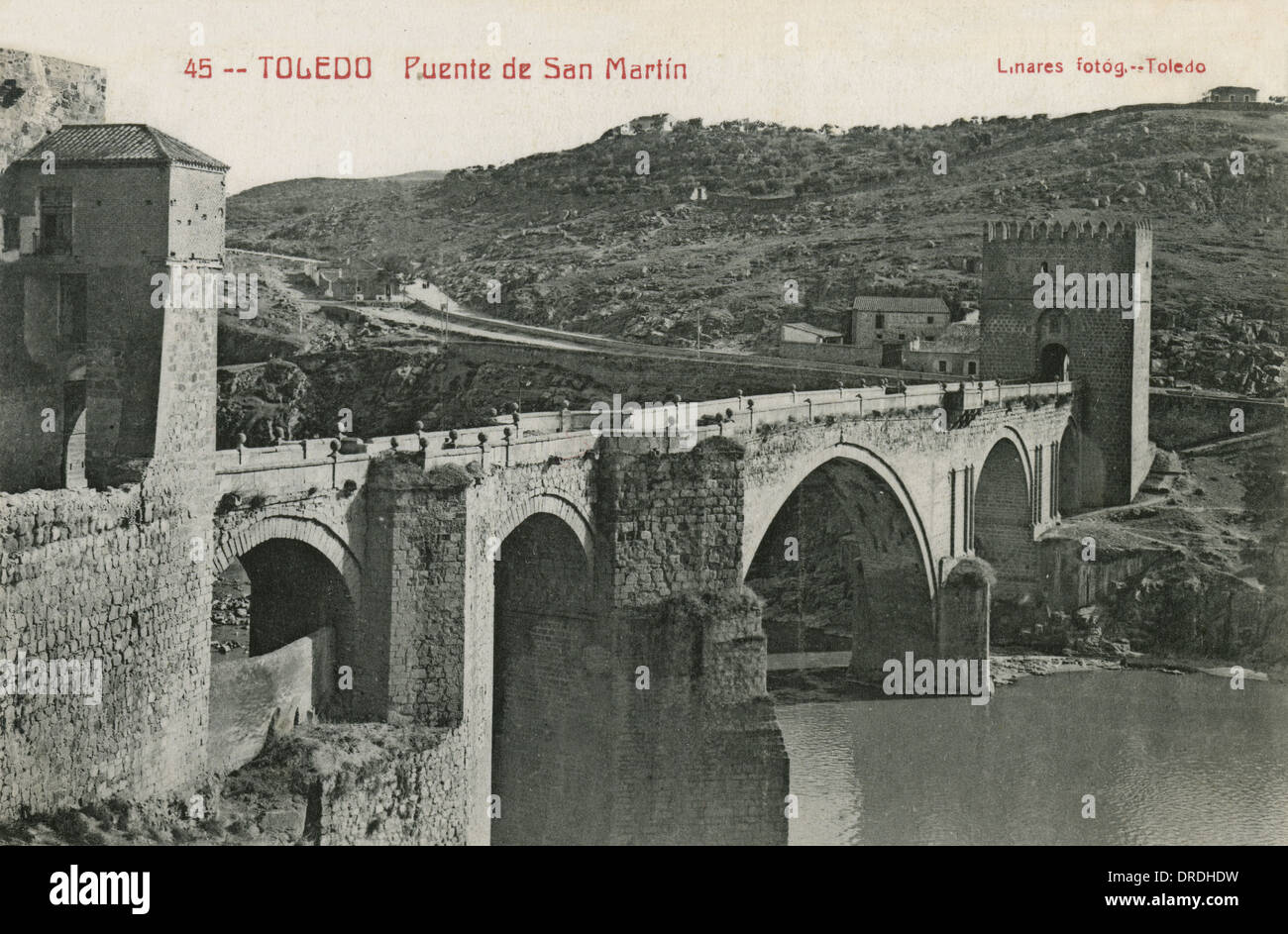 Toledo, Spagna - Ponte di San Martin Foto Stock