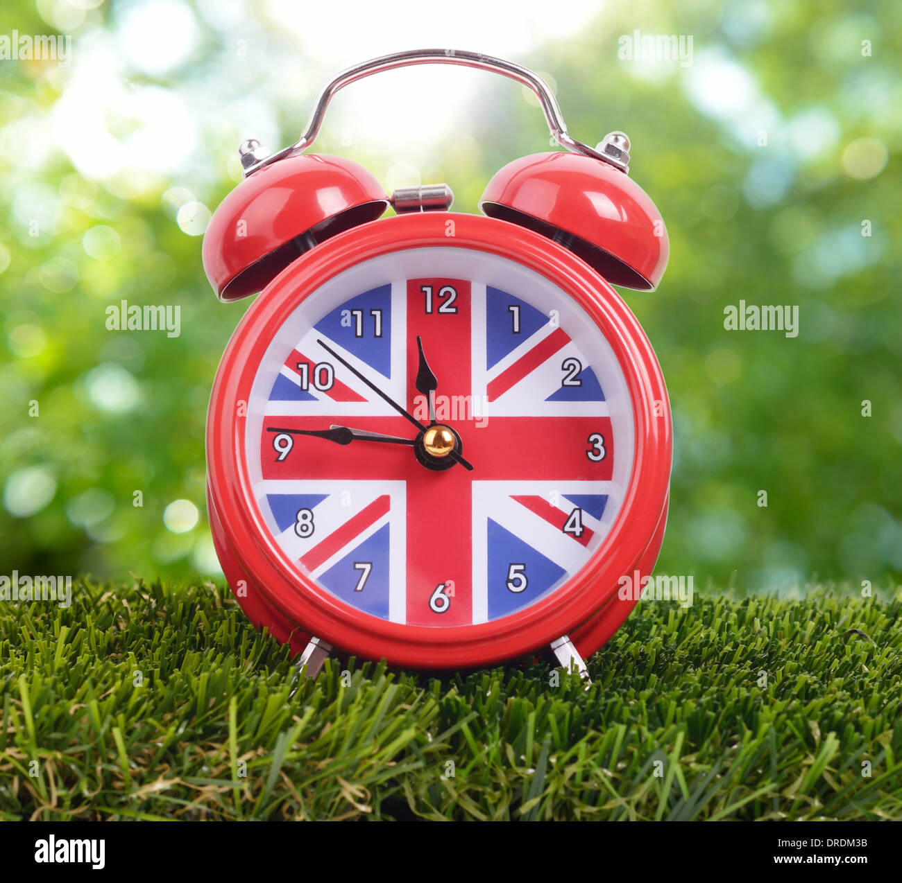 Concetto di British Summer Time Foto Stock