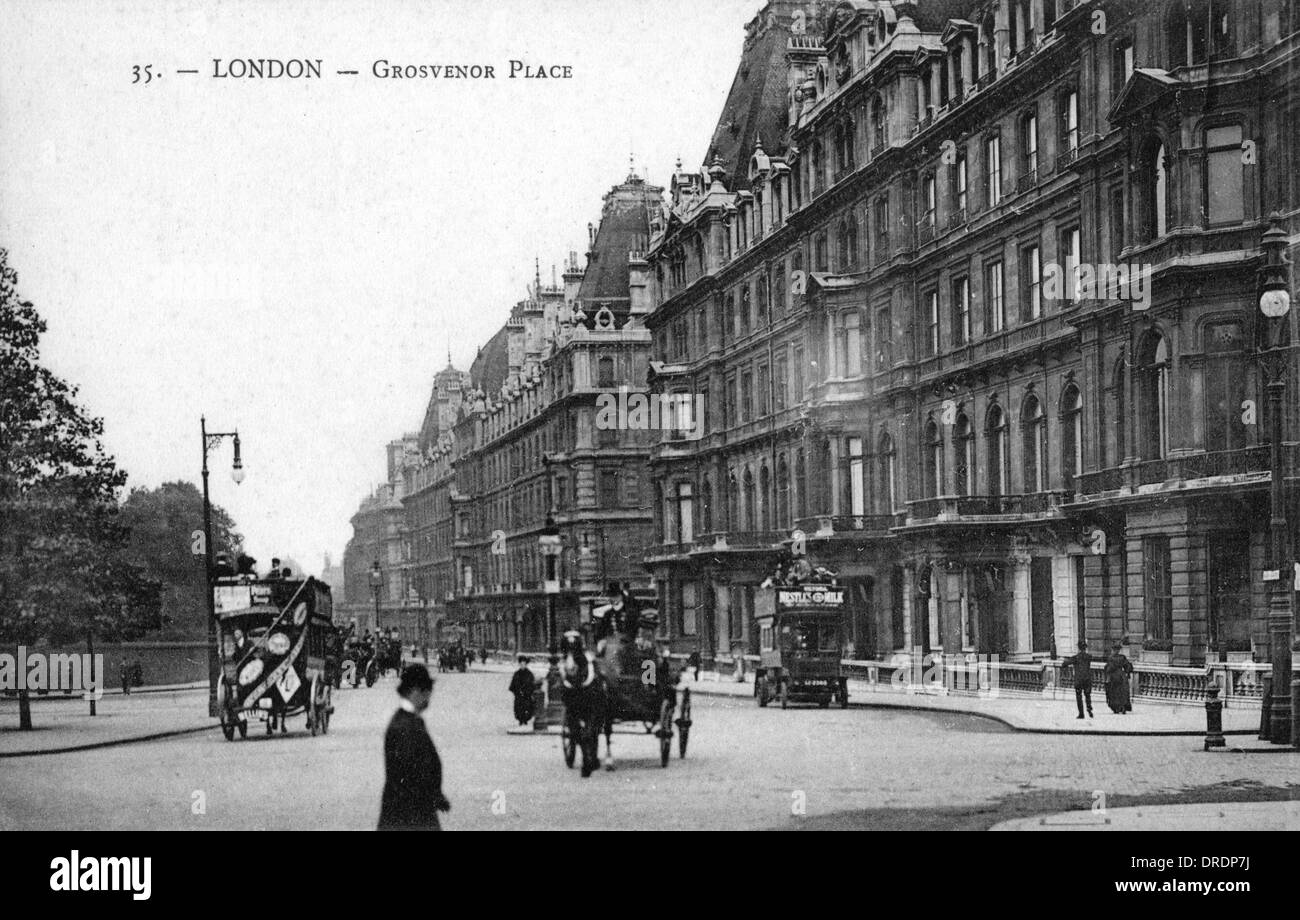 Grosvenor Place, Londra Foto Stock