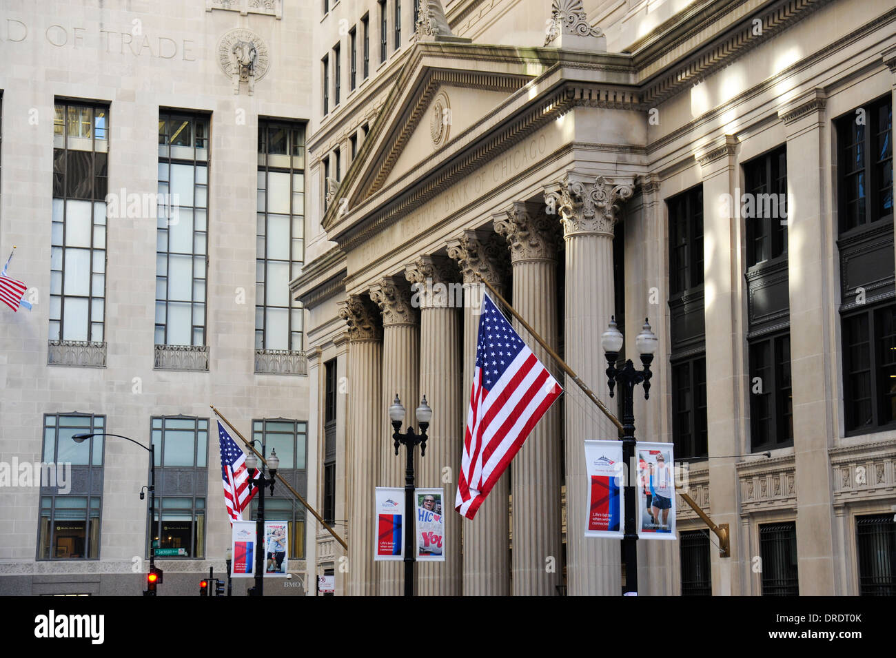 La Federal Reserve Bank di Chicago Foto Stock