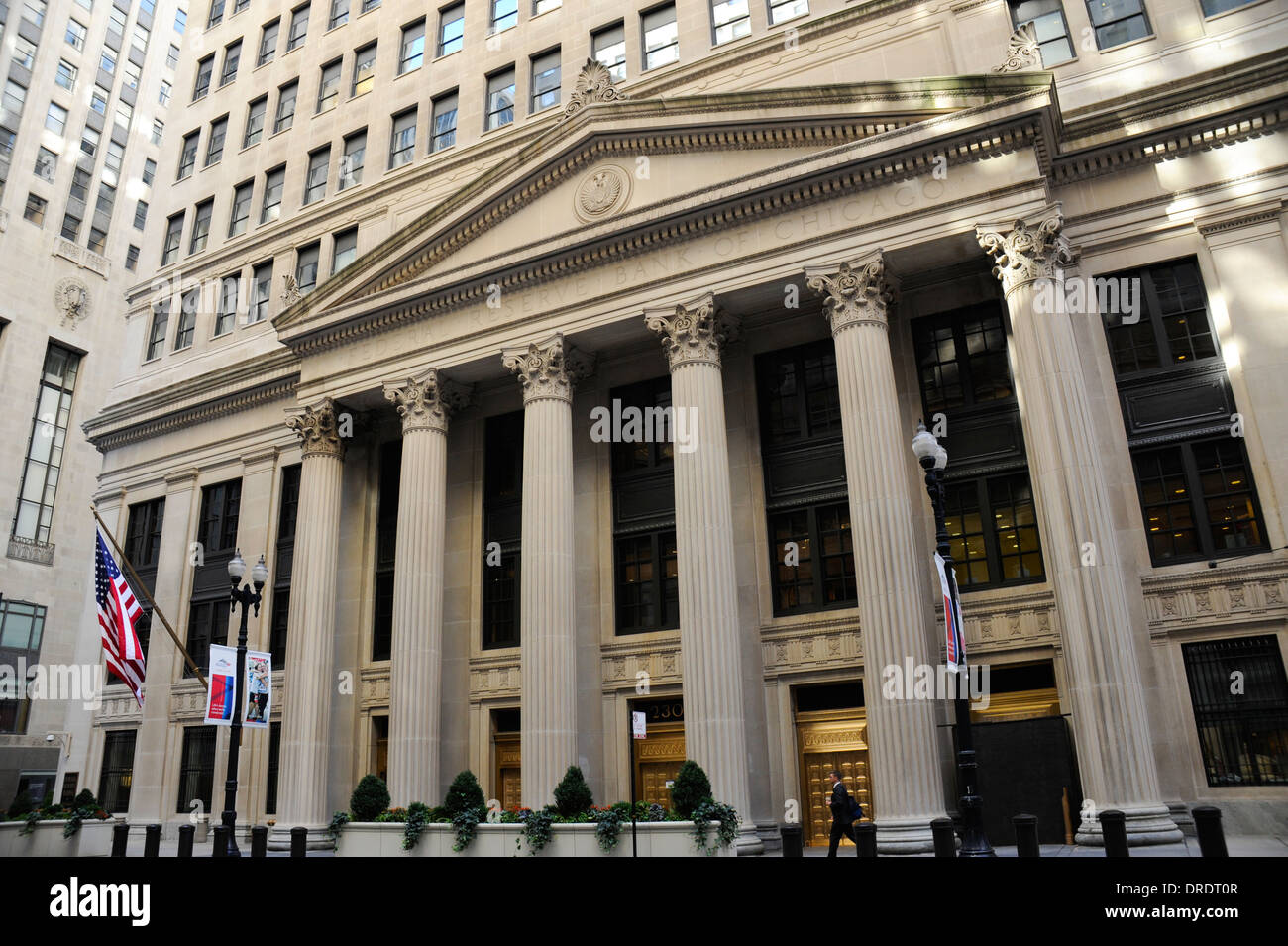 La Federal Reserve Bank di Chicago Foto Stock