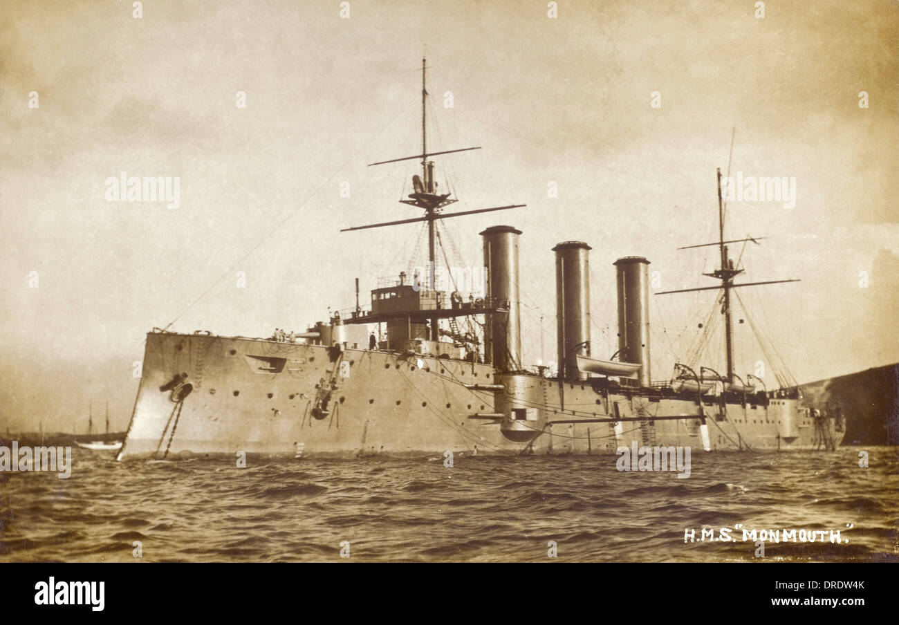HMS Monmouth Foto Stock