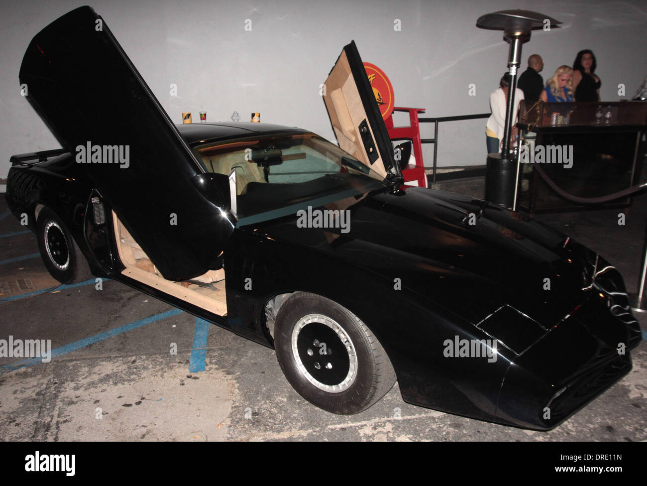 Il Knight Rider auto al di fuori Graystone Manor di Los Angeles, California - 21.07.12 Foto Stock