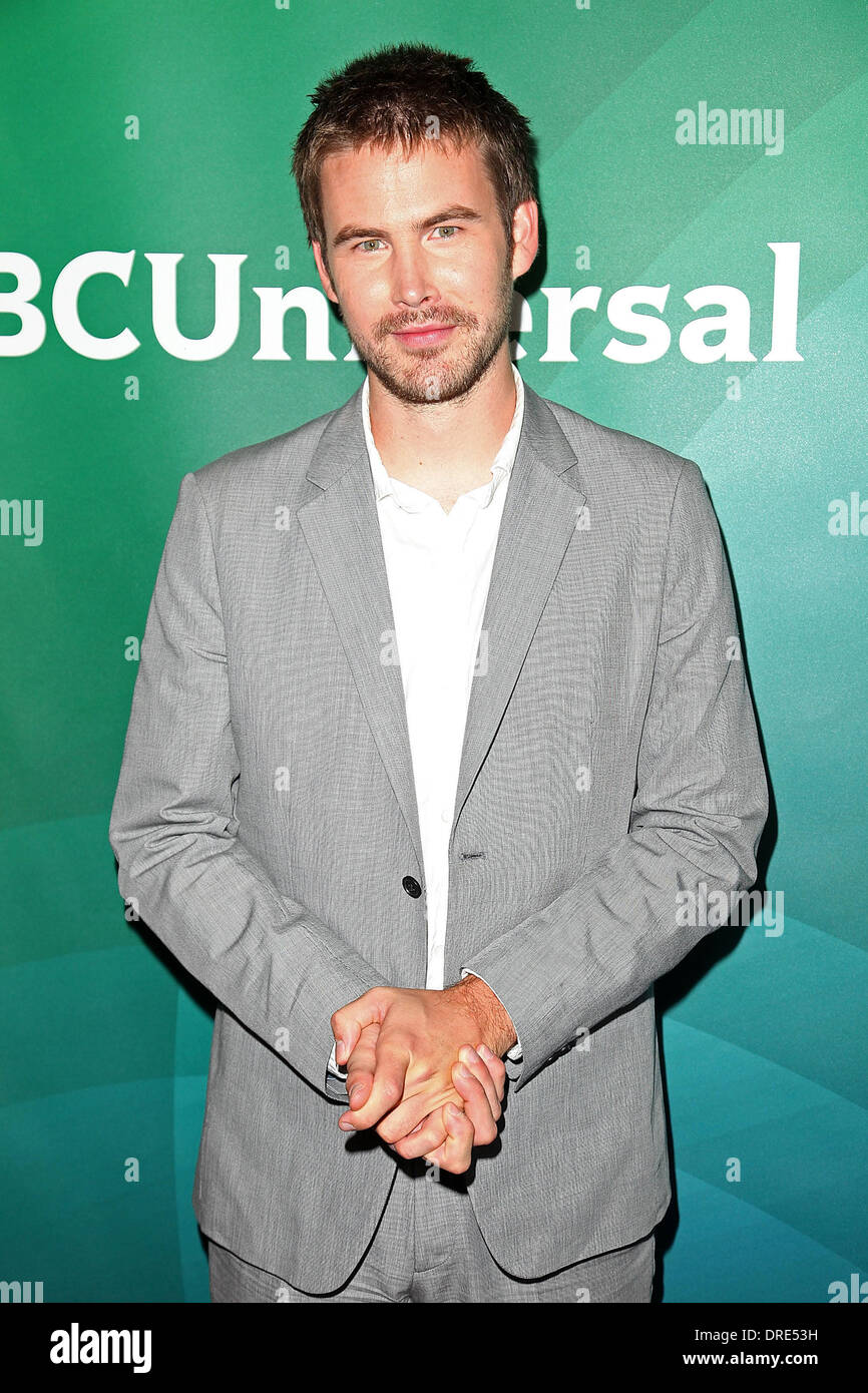 Zach Cregger NBC Universal press tour presso il Beverly Hilton Hotel di Beverly Hills, la California - 24.07.12 Foto Stock