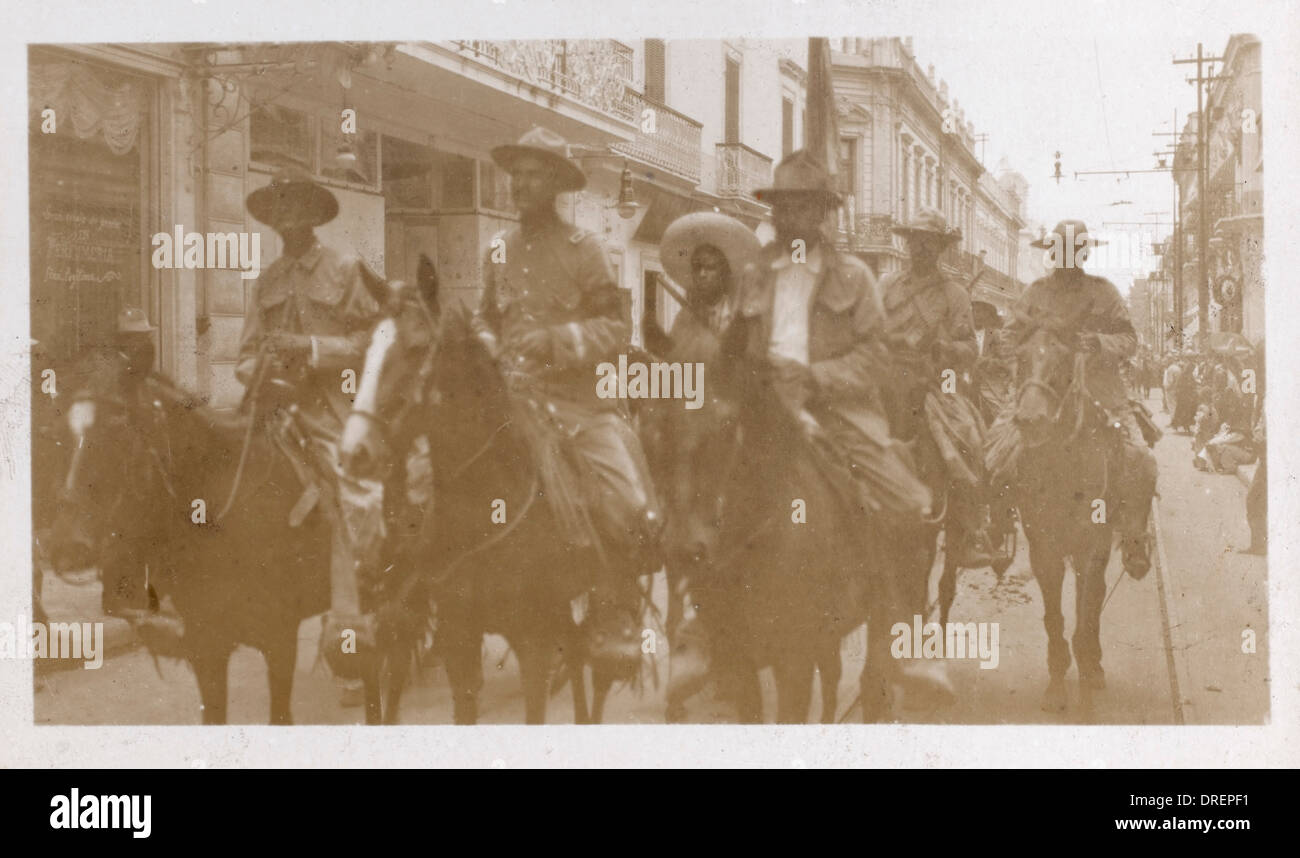 Rivoluzione messicana - costituzionalista rivolta Foto Stock
