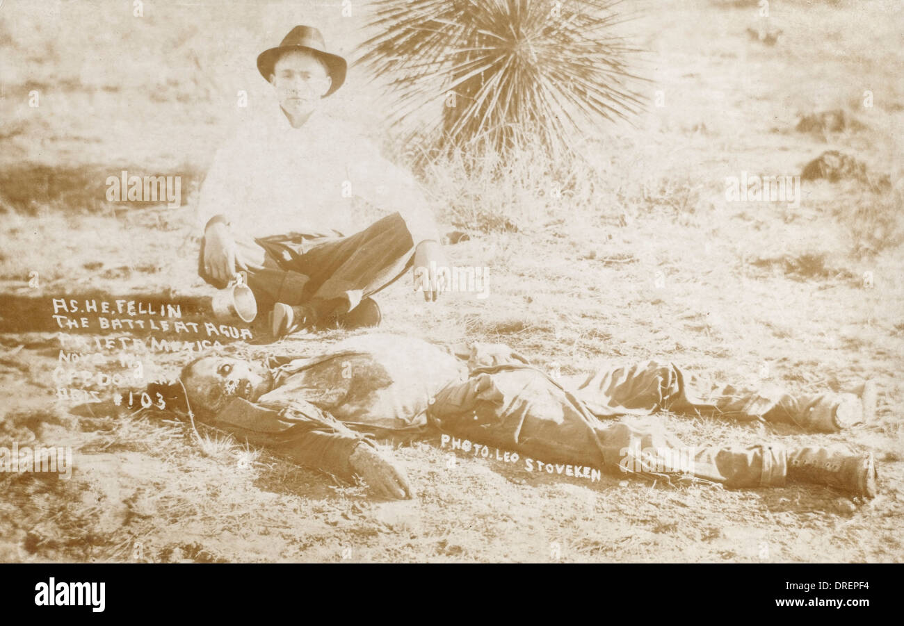 Rivoluzione messicana - costituzionalista rivolta Foto Stock