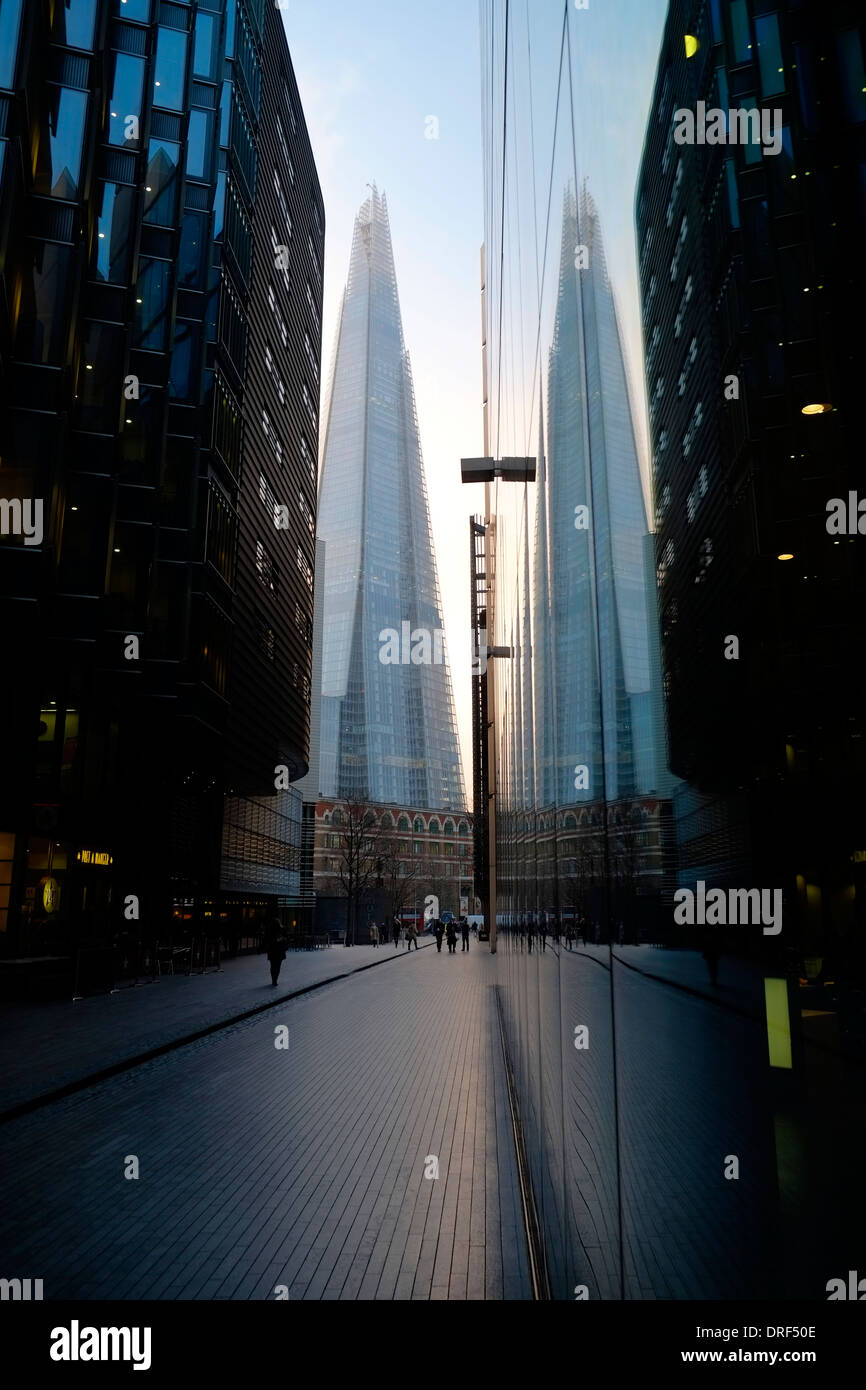 La Shard ufficio moderno edificio, Londra Foto Stock