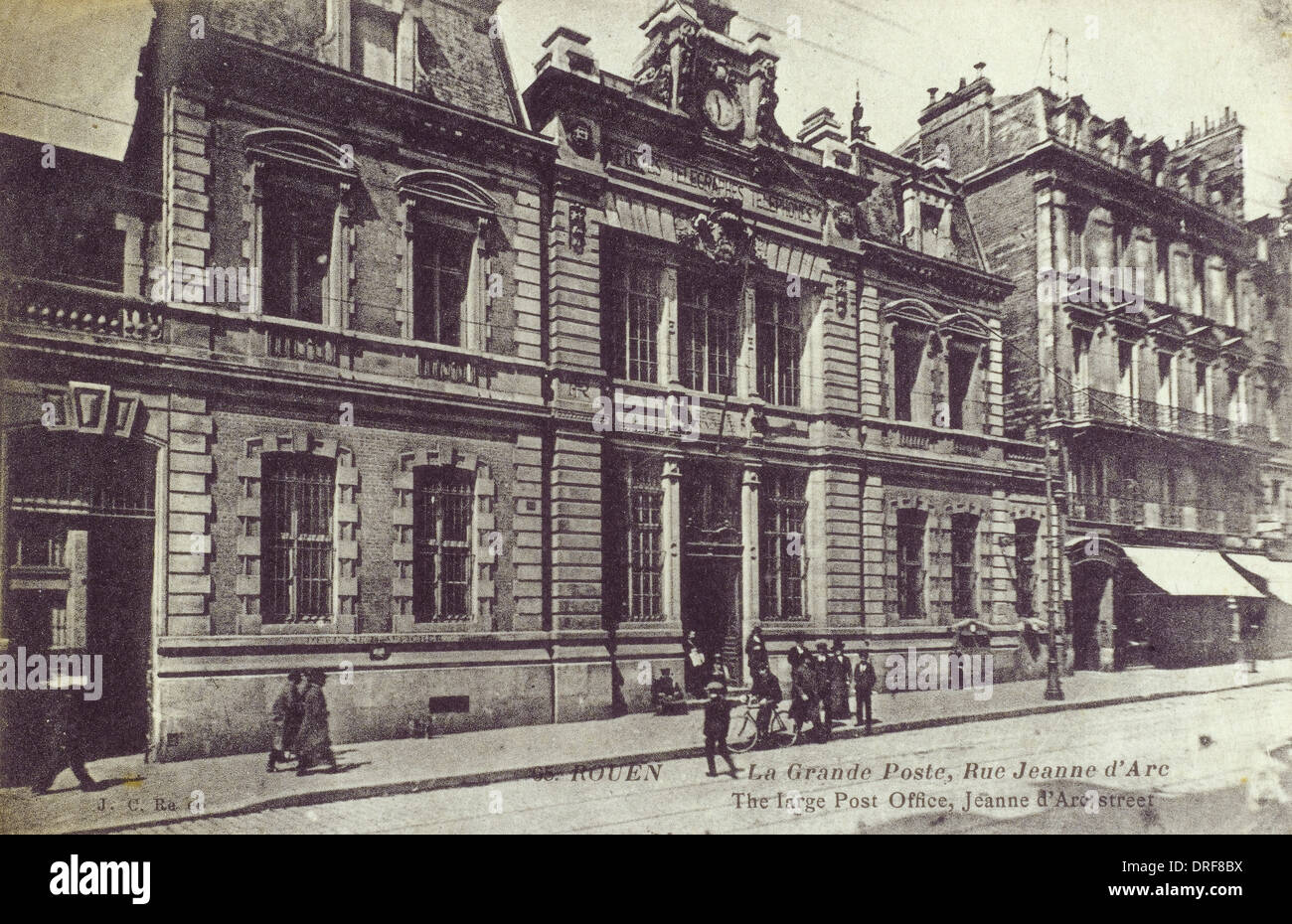 Ufficio Postale - Rouen, Francia Foto Stock