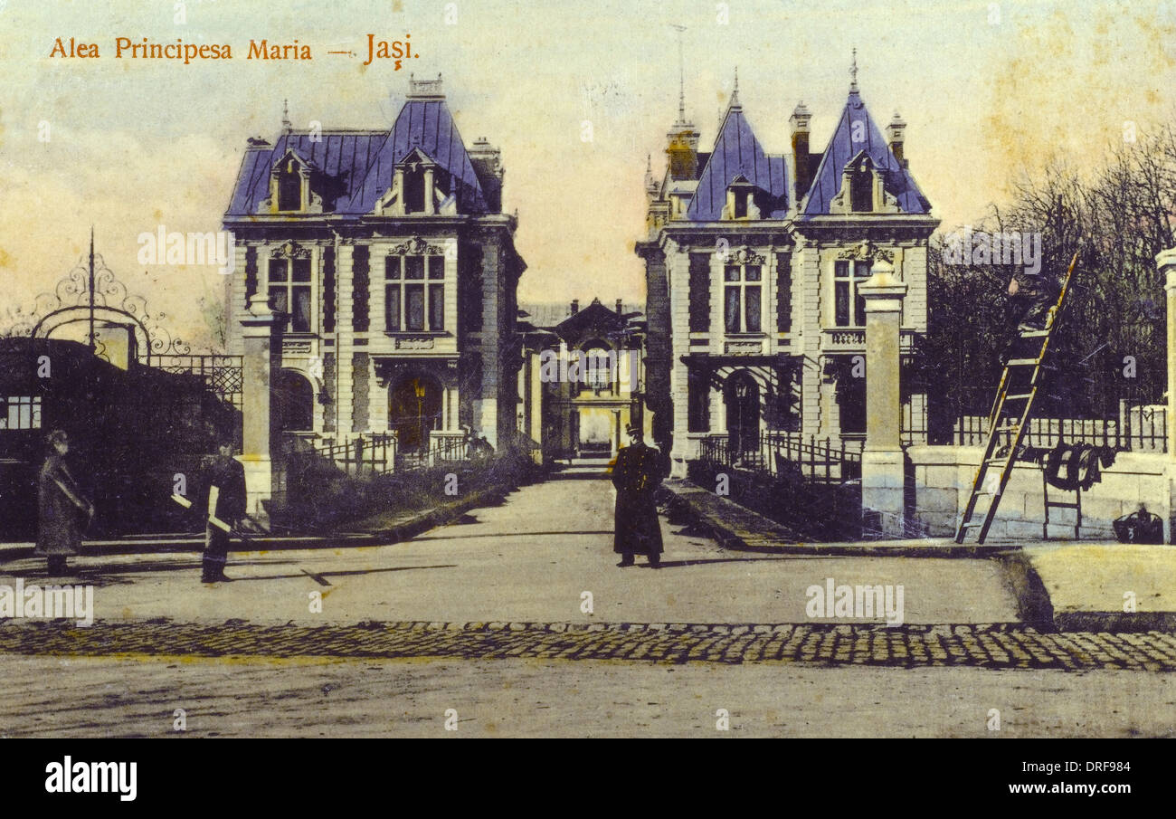 Romania - Iasi - Principessa Mary Street Foto Stock