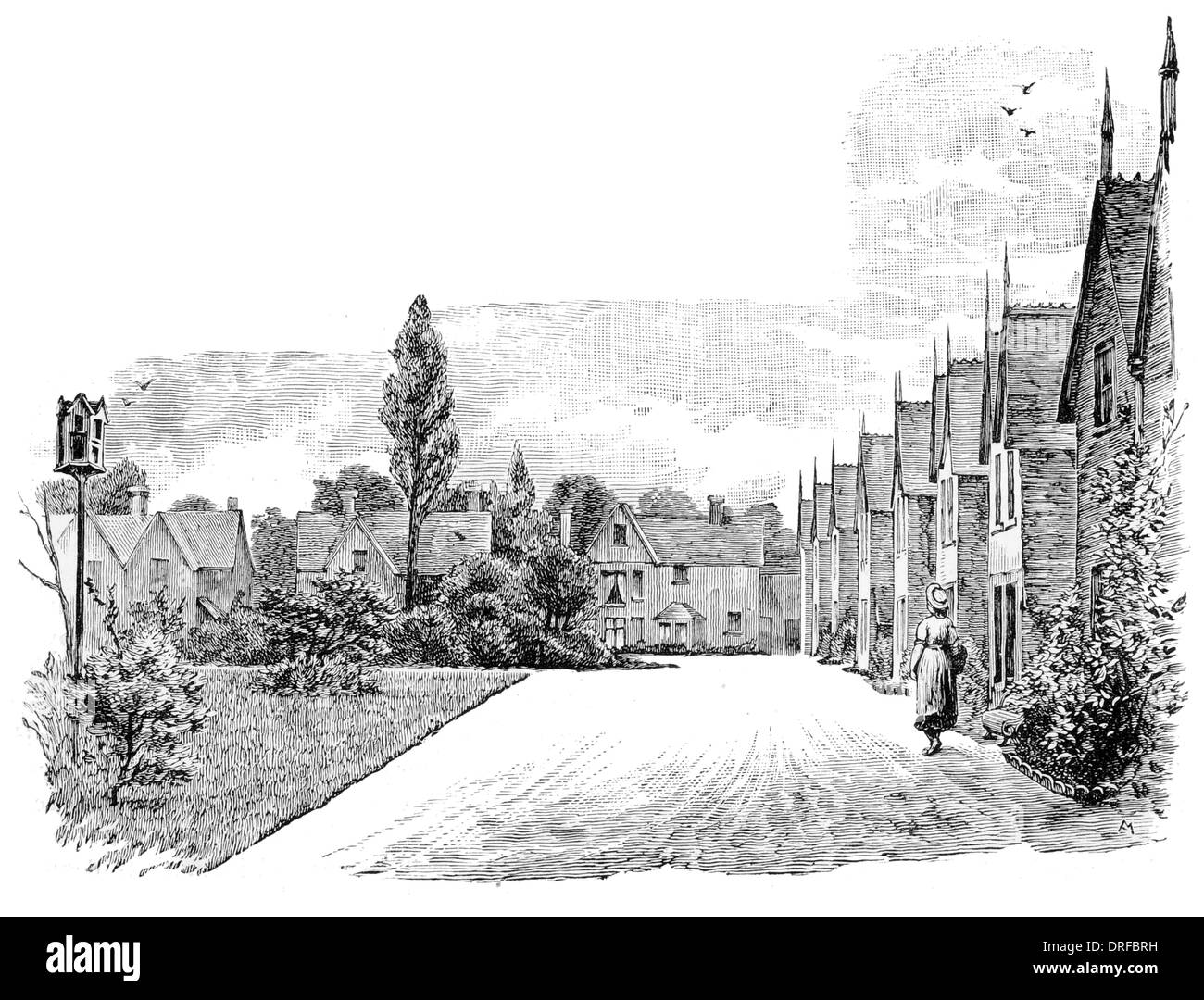 Medico Barnardo Case Hainault Forerst London Borough of Redbridge Circa 1880 Foto Stock