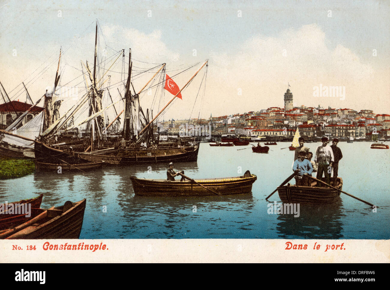 Turchia - Costantinopoli - Galata Foto Stock