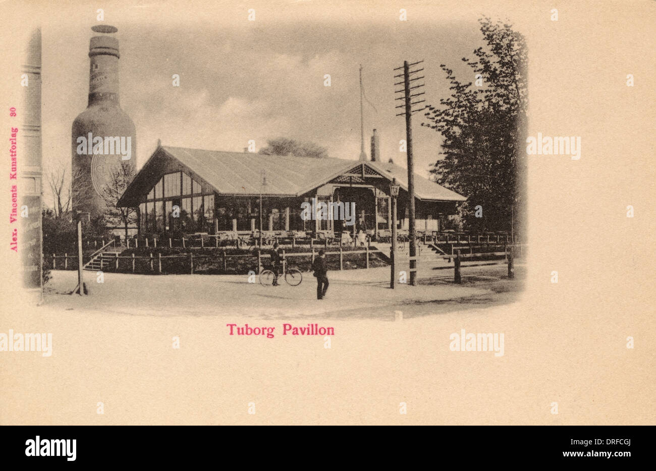 Copenaghen, Danimarca - Tuborg Pavilion Foto Stock