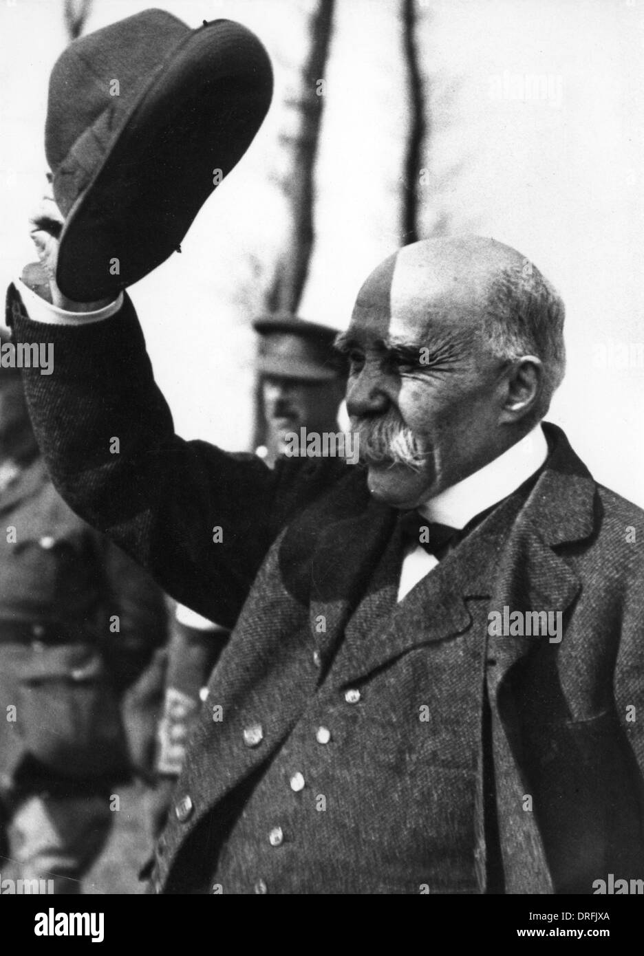 Georges Clemenceau, il Primo Ministro francese Foto Stock