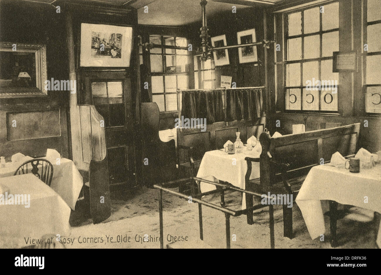 Ye Olde Cheshire Cheese Pub di Londra Foto Stock