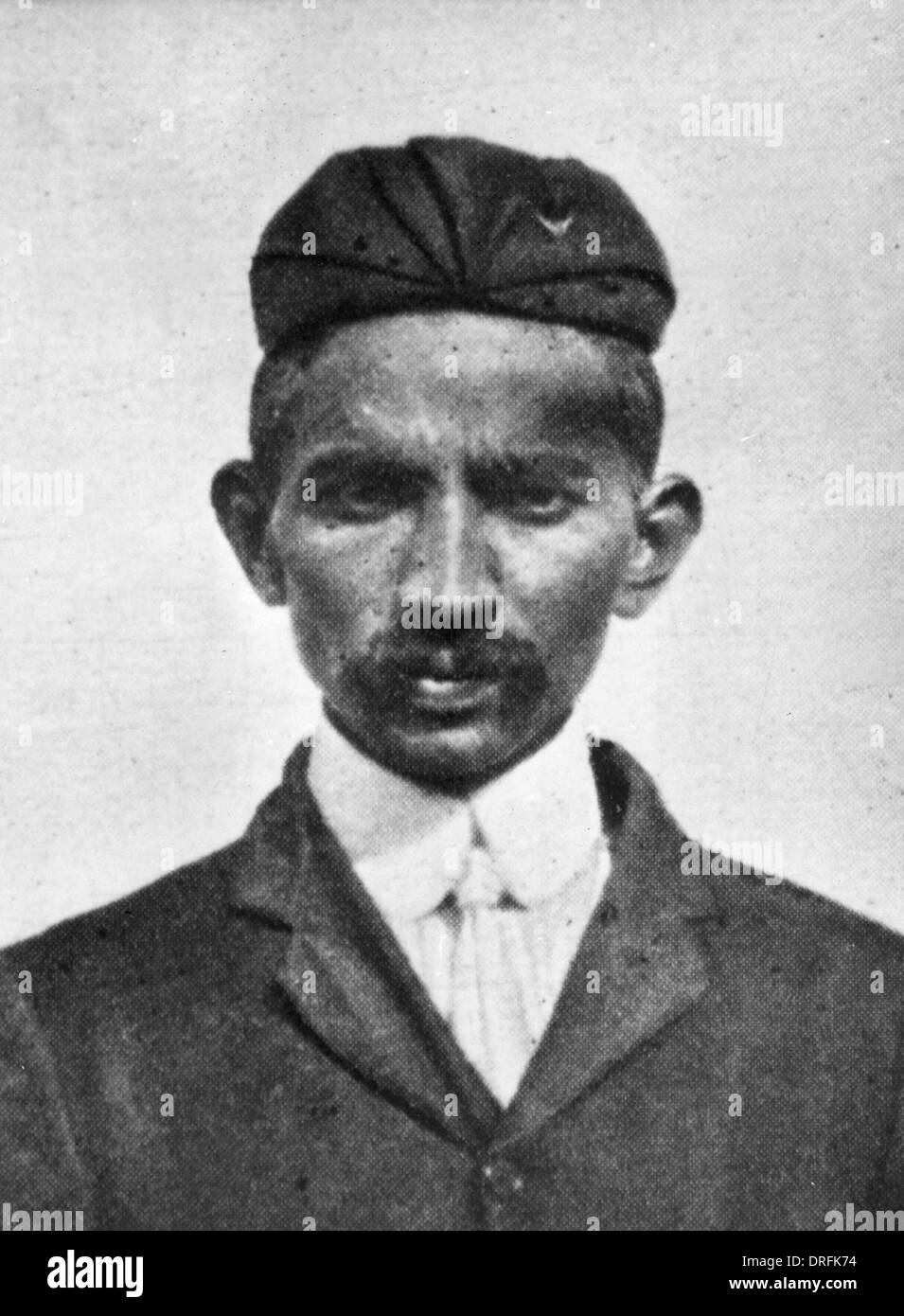 Mohandas Karamchand Gandhi, il leader indiano Foto Stock