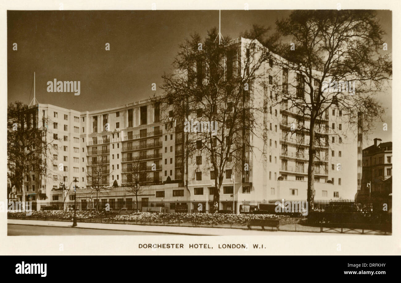Dorchester Hotel di Park Lane, London W1 Foto Stock