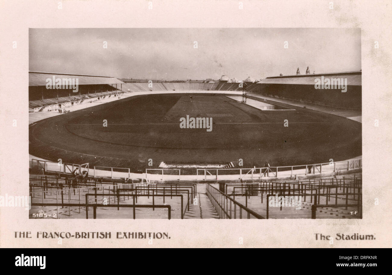 Stadium, mostra franco-britannique, White City, Londra Foto Stock
