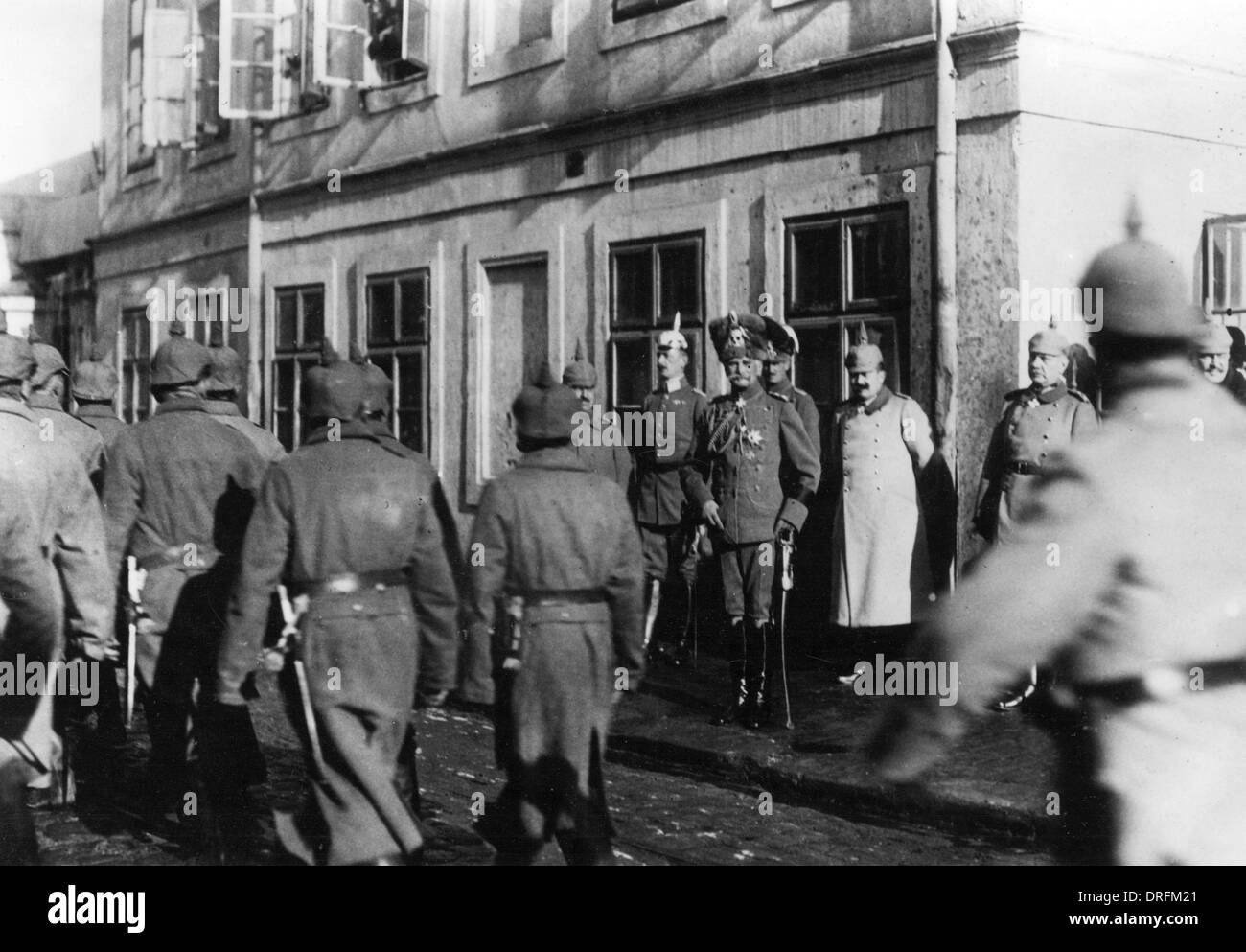 Maresciallo di Campo August von Mackensen, Bucarest, Romania Foto Stock