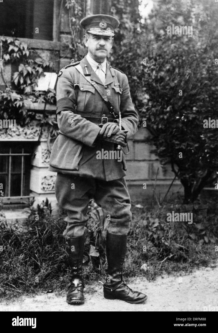 Il generale Sir John Monash, Esercito Australiano officer Foto Stock