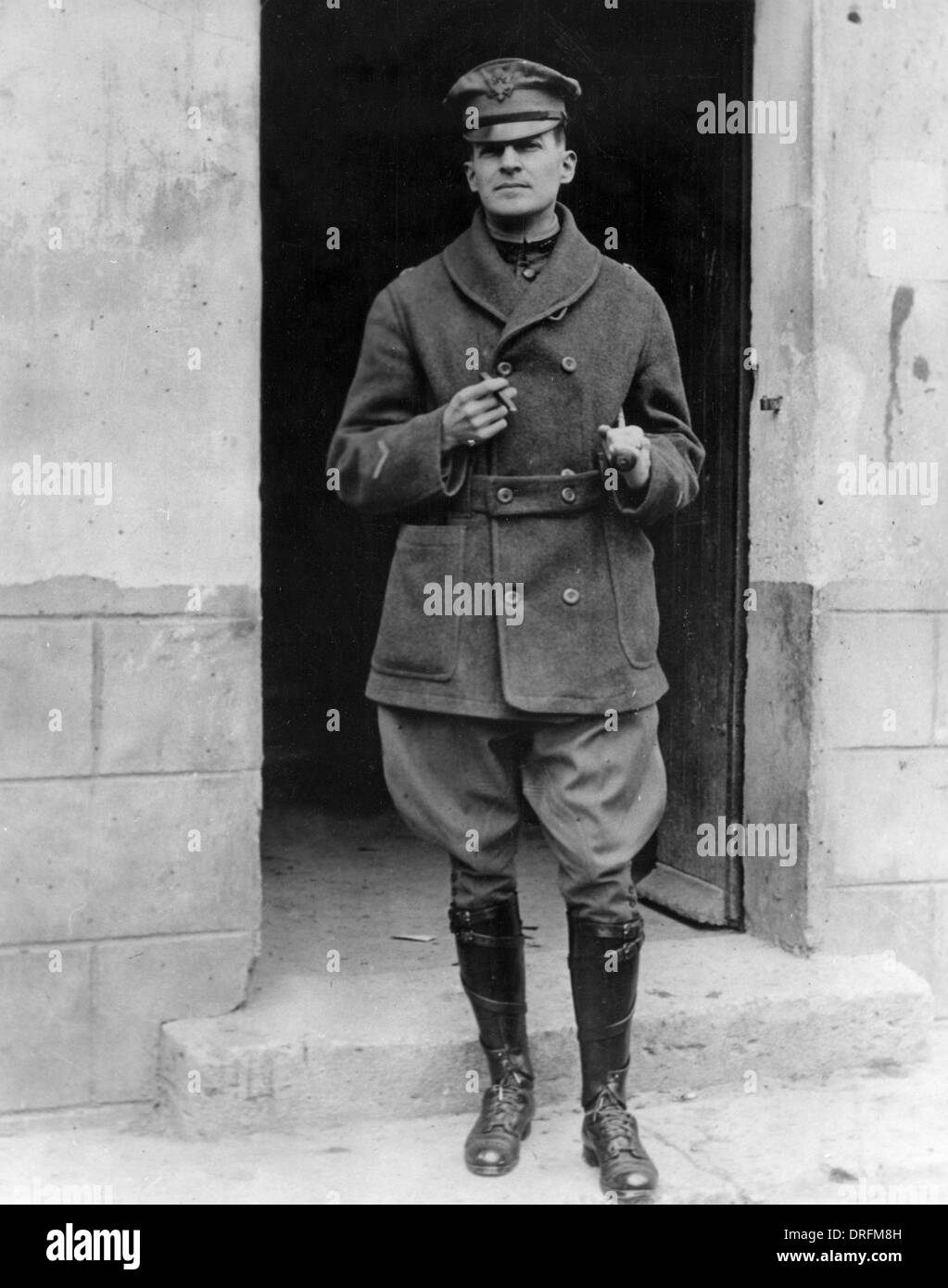 Brigadier General Douglas Macarthur, Francia, WW1 Foto Stock