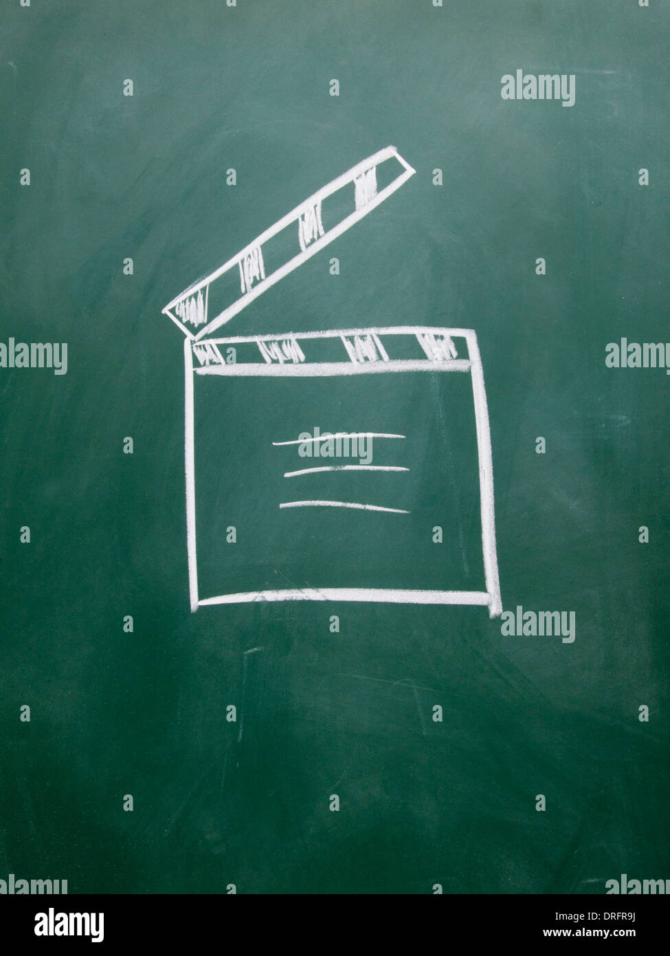 Segno di Blackboard Foto Stock
