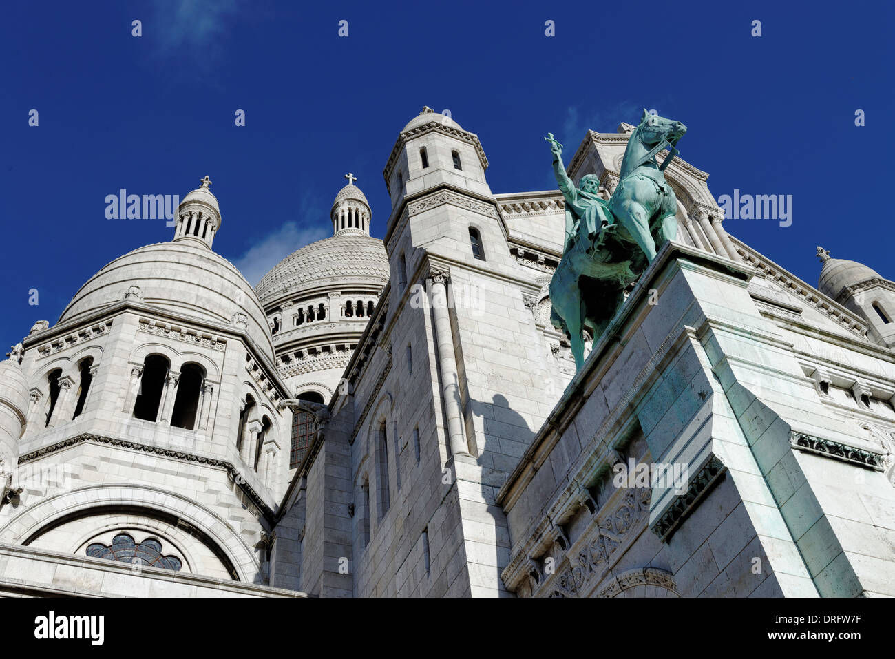 Basilica del Sacro Cuore di Parigi, Francia Foto Stock