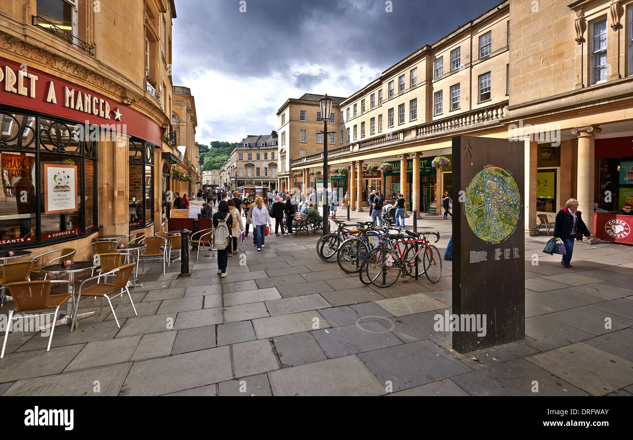 BATH Somerset West Country Inghilterra Foto Stock