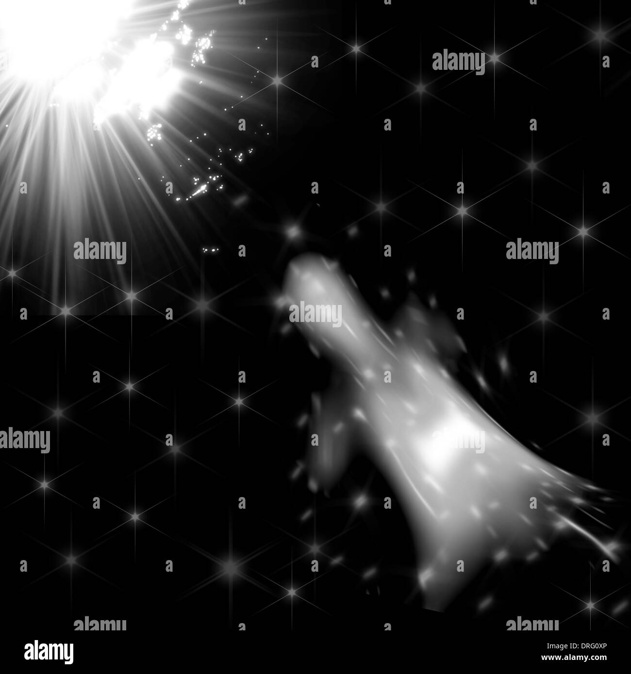 Ultimo viaggio dell'anima umana importa Foto Stock