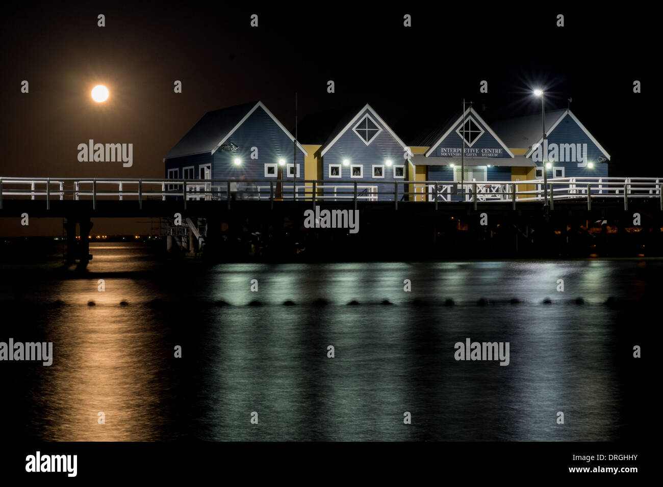 Molo di Lazise Foto Stock