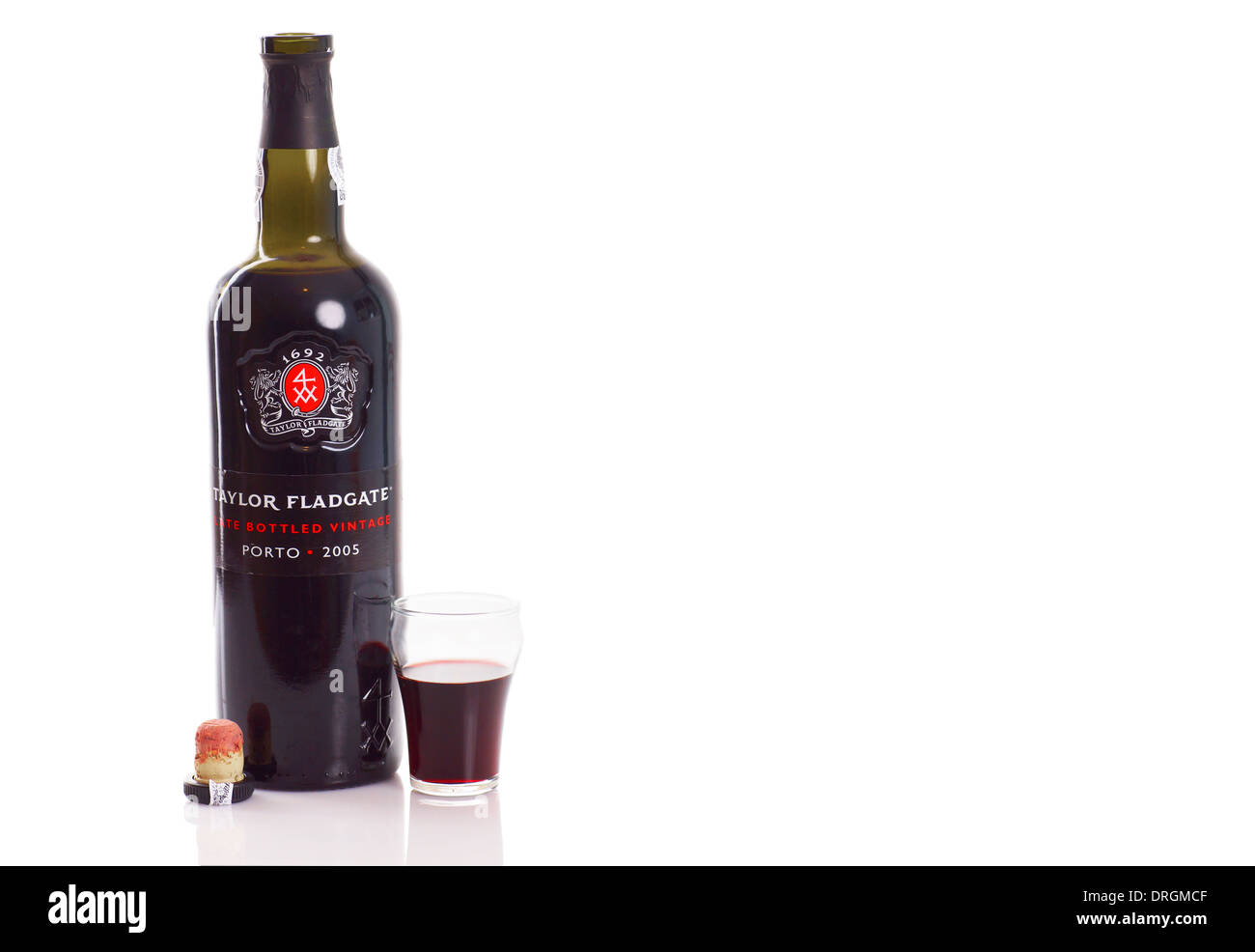 Porto rosso vino di Porto Fladgate Foto Stock