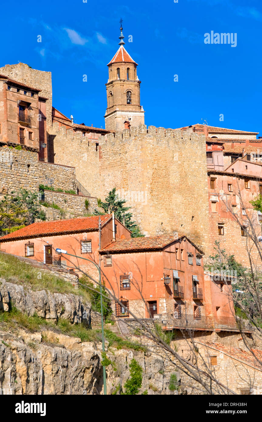 Albarracin, provincia di Teruel, Aragona, Spagna Foto Stock