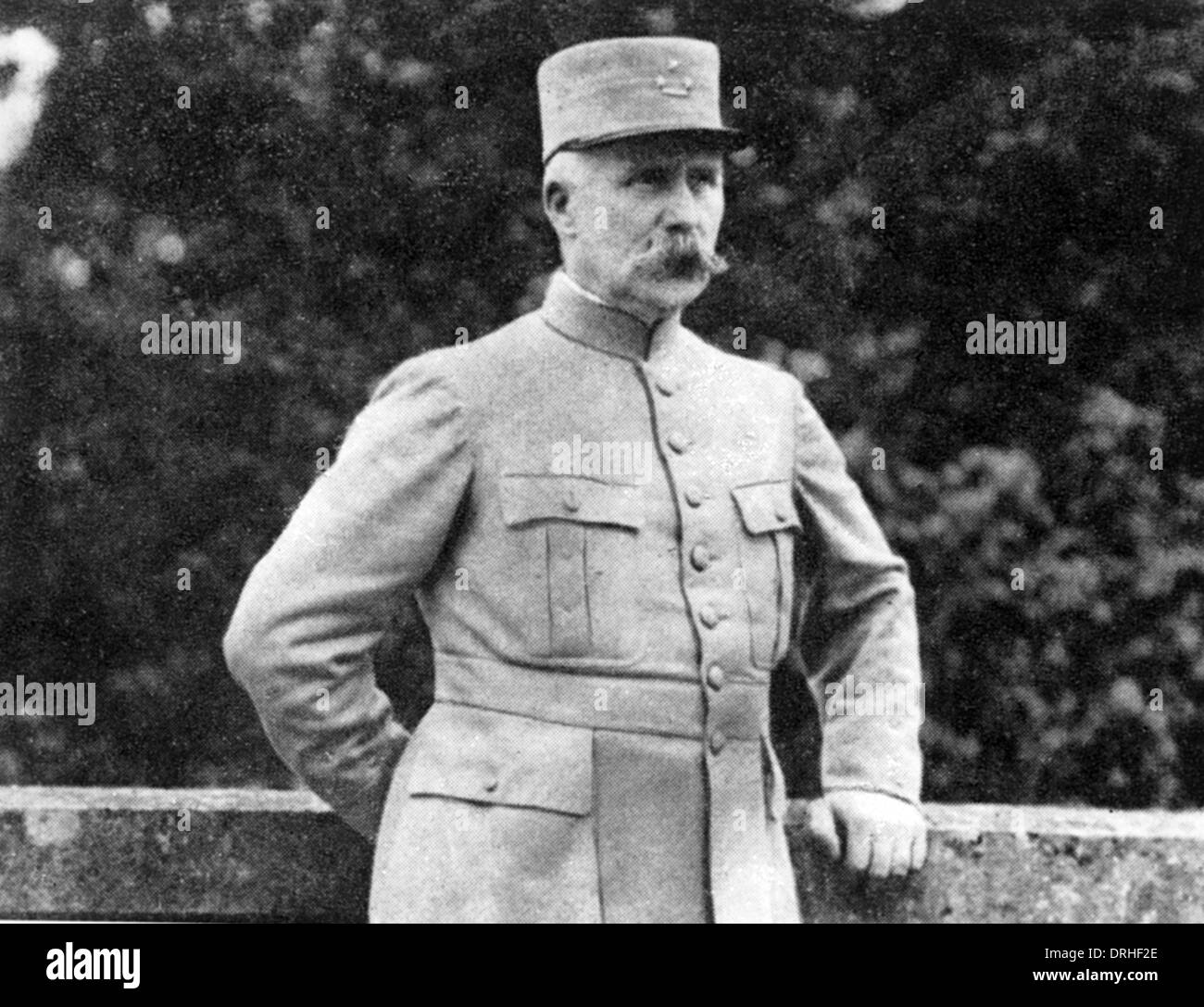 Petain generale, esercito francese officer Foto Stock