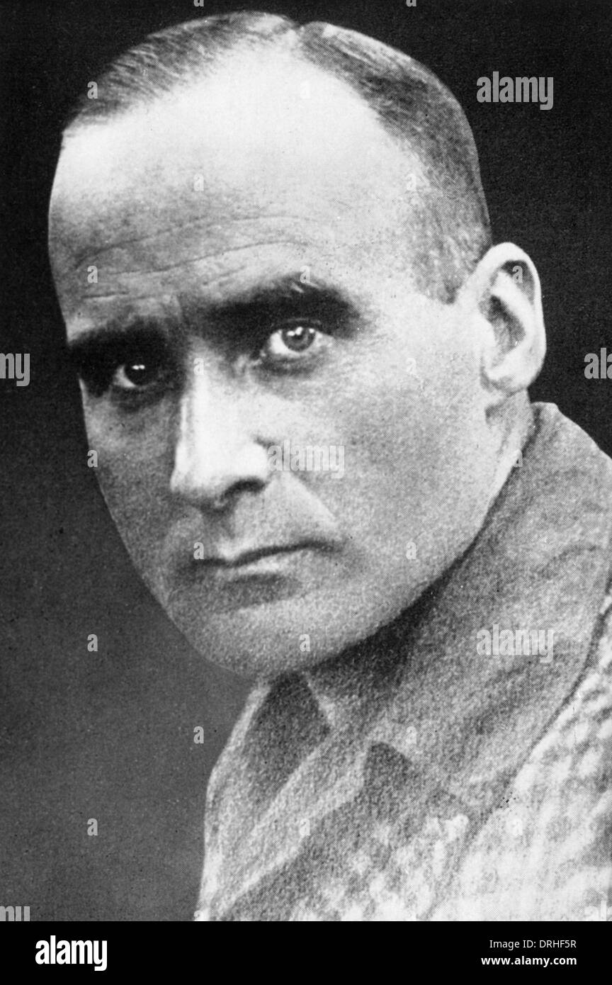 Gerhard Rossbach, Tedesco Freikorps leader dopo WW1 Foto Stock