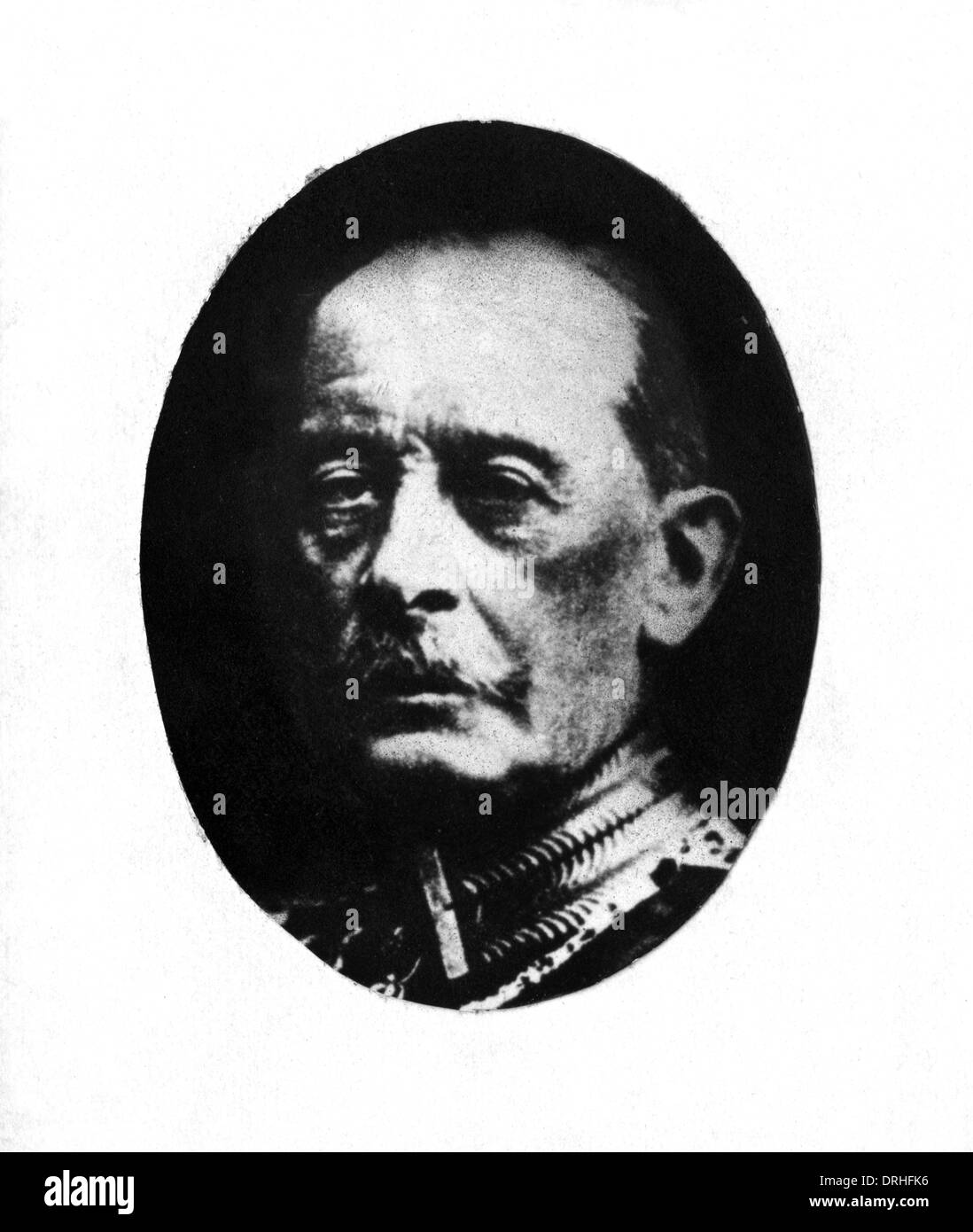 Alfred von Schlieffen Foto Stock