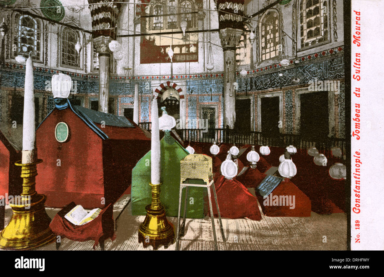 Tombe dei sultani Ahmed I e Murad IV - Istanbul Foto Stock