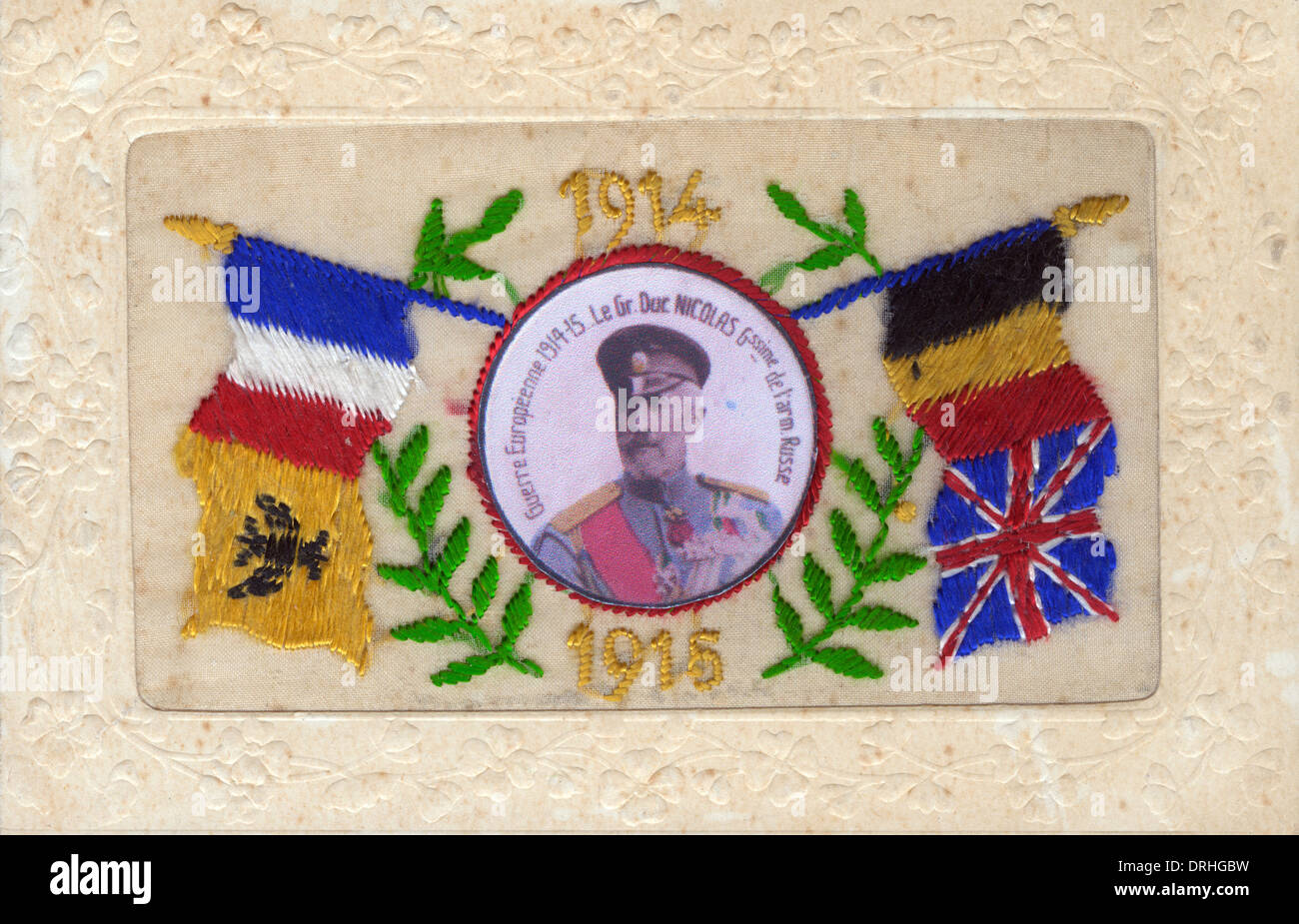 Il Granduca Nicholas Nikolaevich della Russia Foto Stock