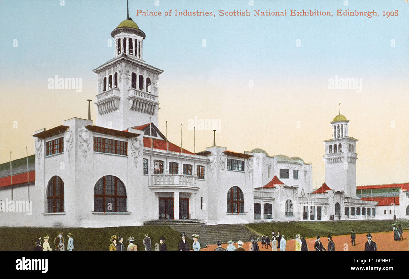 La Scottish National Exhibition - Palazzo delle industrie Foto Stock
