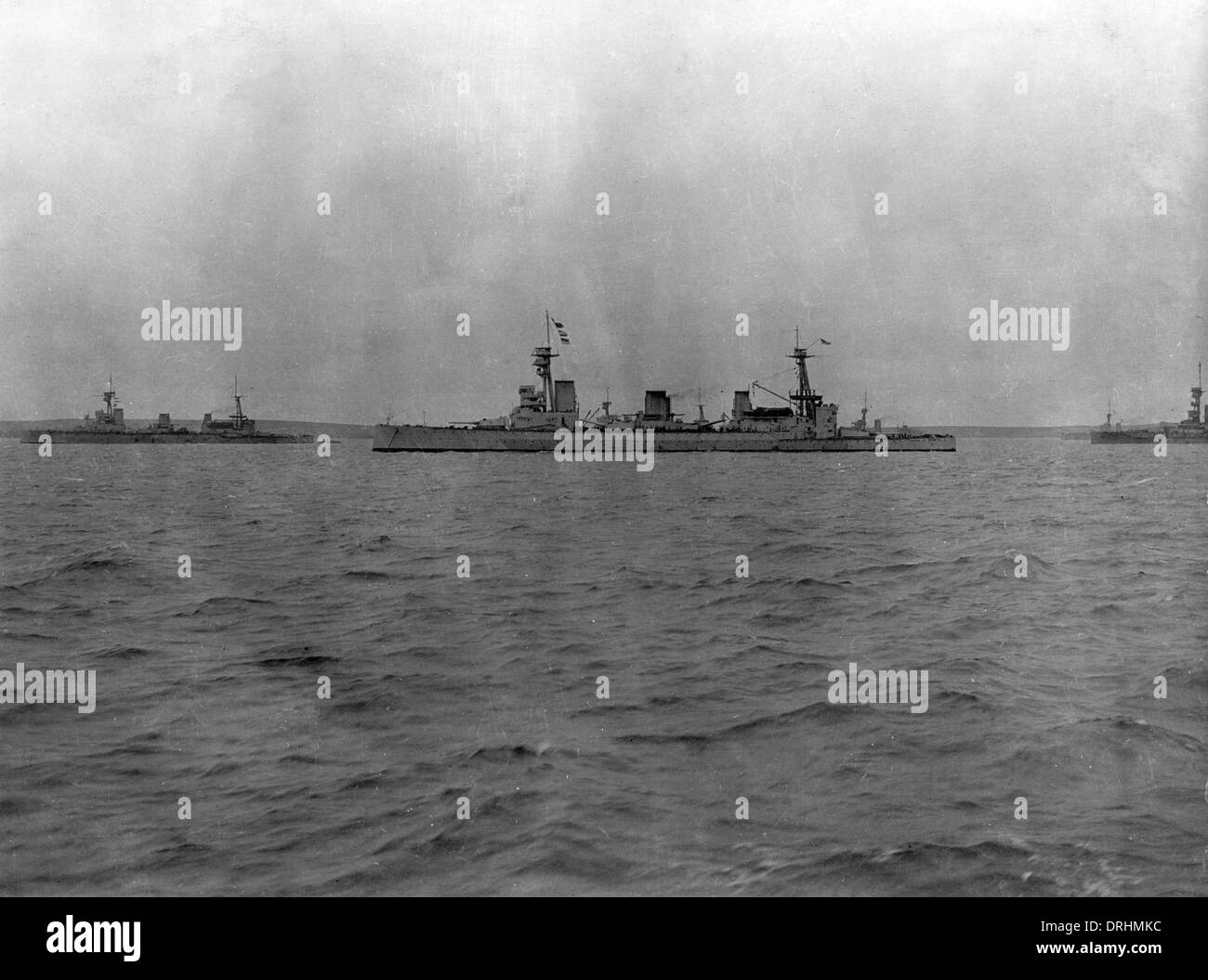 HMAS Nuova Zelanda e HMAS Australia, WW1 Foto Stock