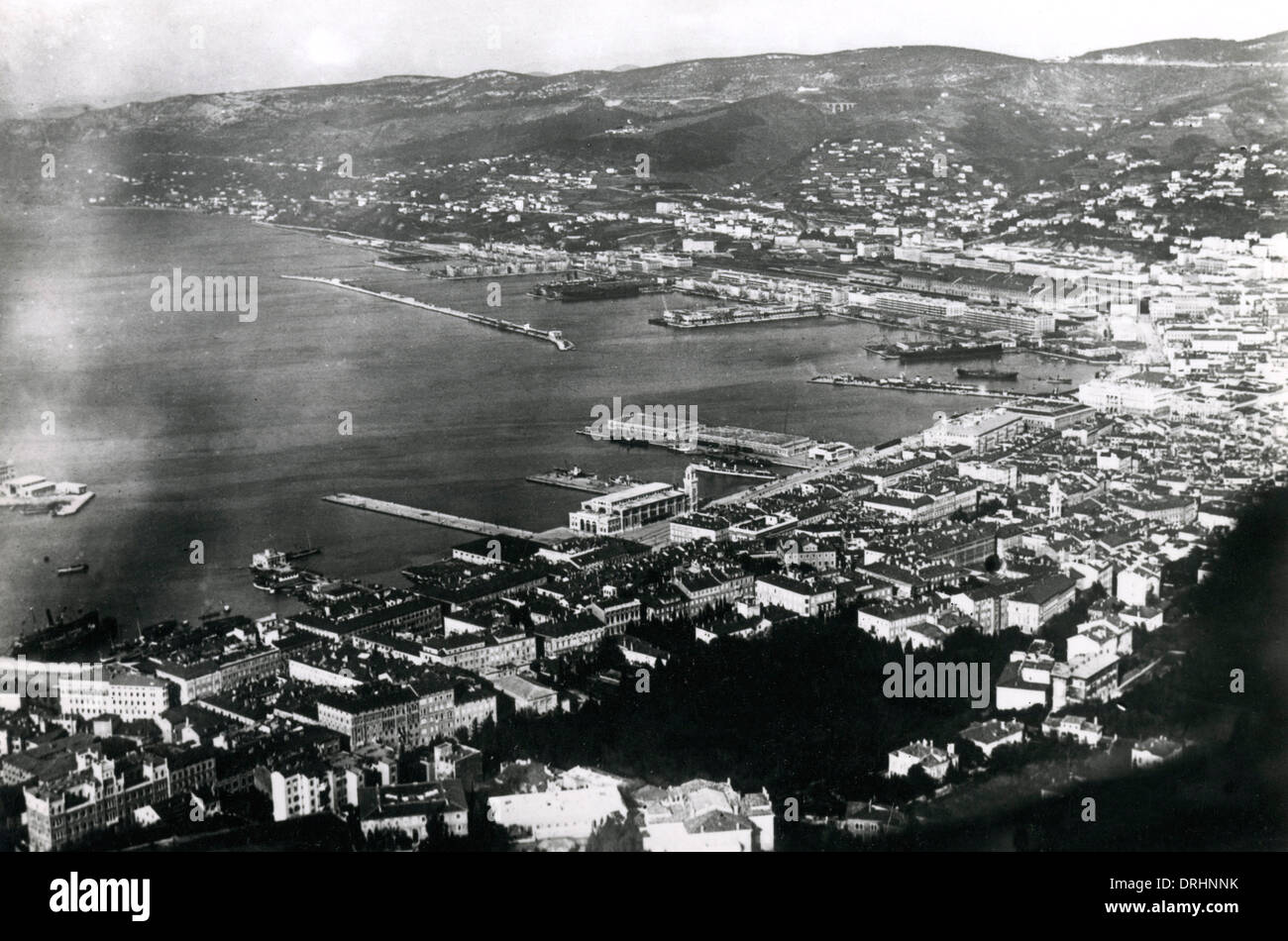 Adriatico base navale a Trieste, Italia Foto Stock