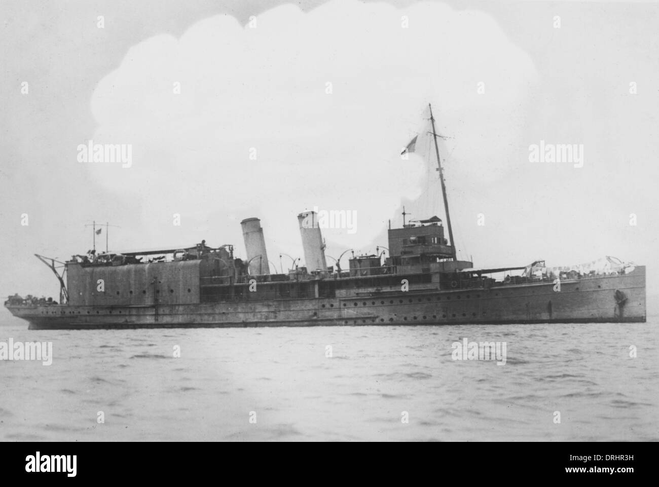 HMS Empress portaerei, WW1 Foto Stock