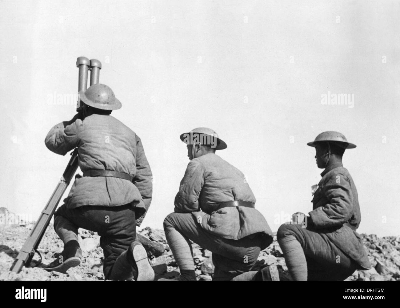 Osservazione cinese post Foto Stock