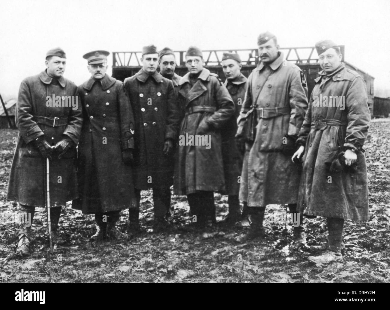 Le truppe americane in Francia, WW1 Foto Stock