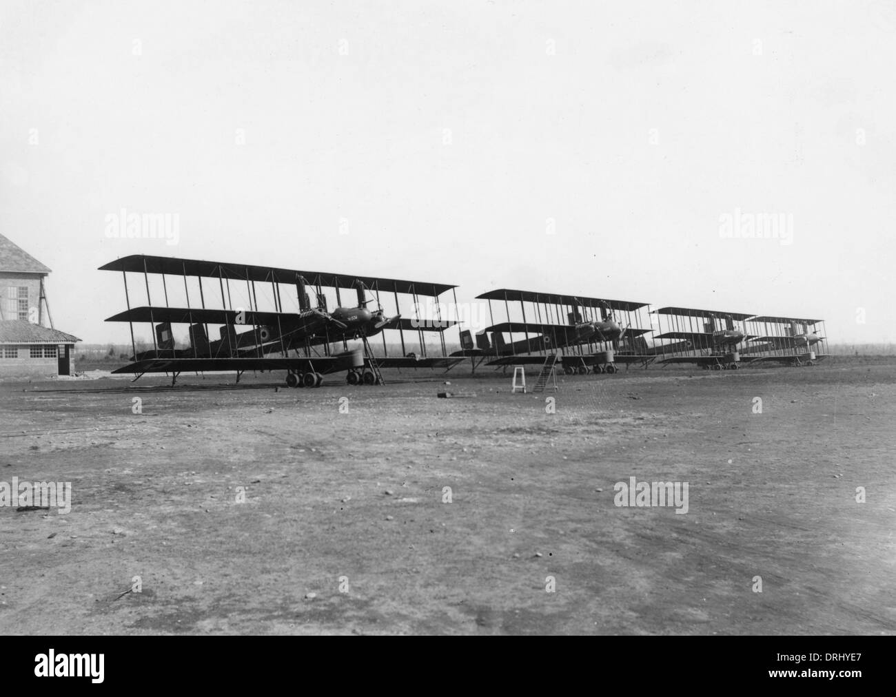 L'italiano Caproni Ca.4 piani bombardiere, WW1 Foto Stock