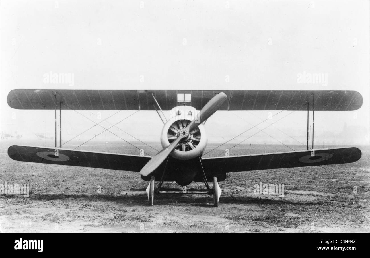 British Sopwith F1 Camel biplano, WW1 Foto Stock