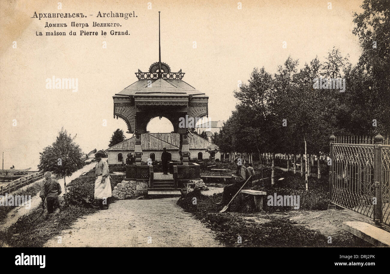 Il Casato Di Pietro Il Grande Pietro la grande casa immagini e fotografie stock ad alta risoluzione