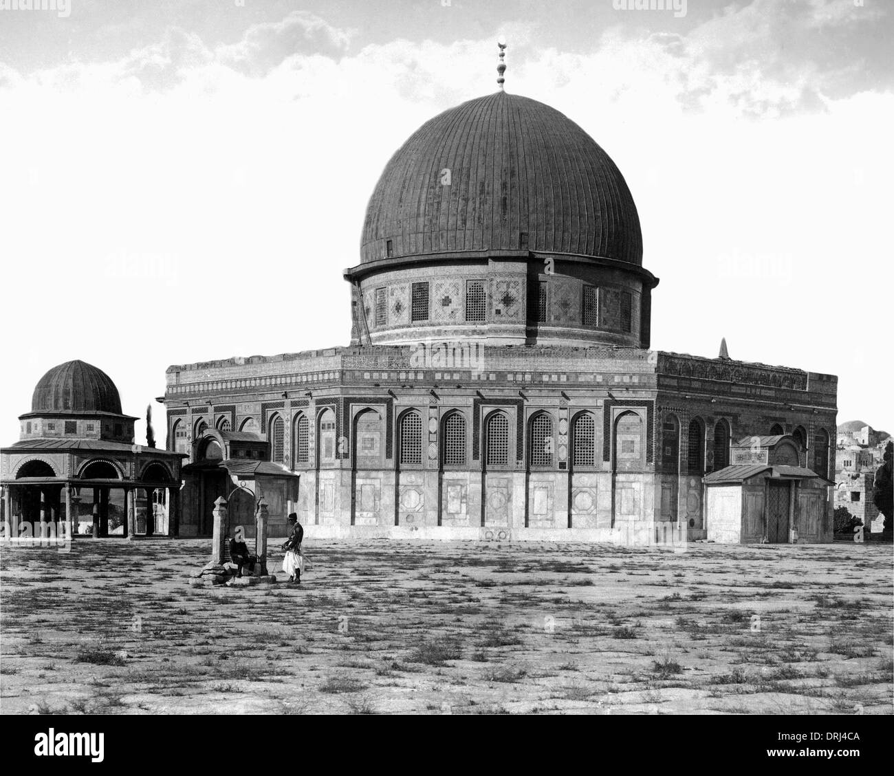 La cupola della roccia, il Monte del Tempio, Gerusalemme, Israele. Foto Stock