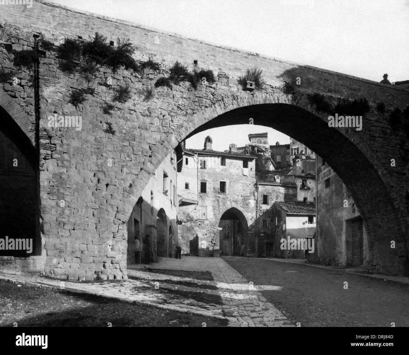 Via Appia Antica, Perugia, Italia Foto Stock