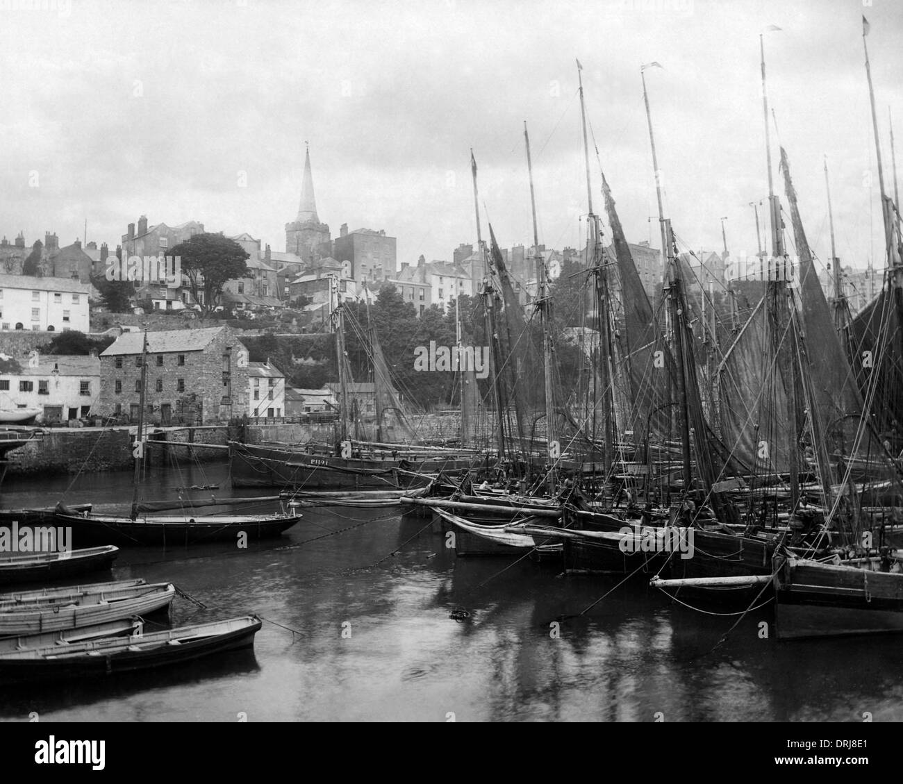 Unnamed inglese porto di pesca Foto Stock