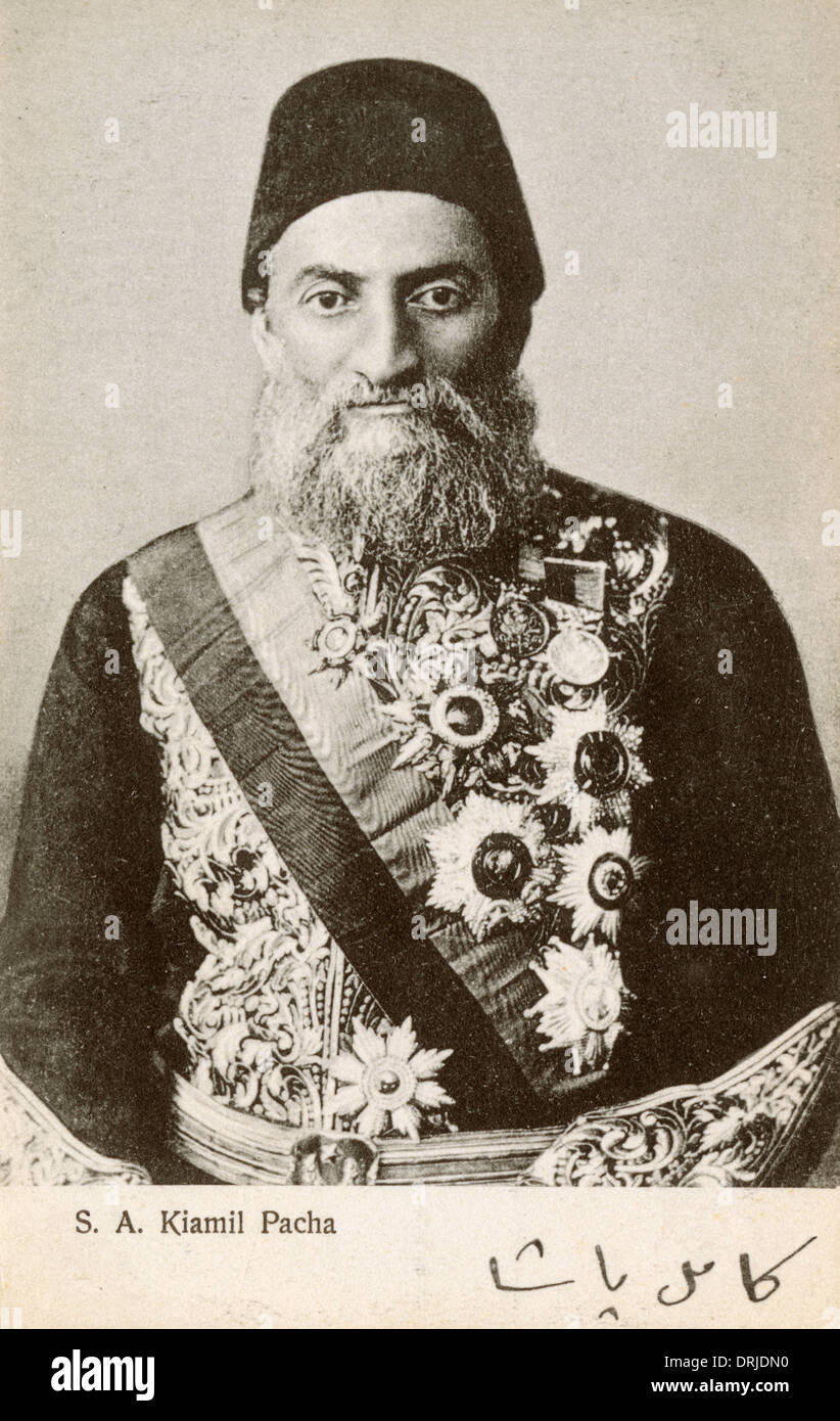 Sua Altezza Mehmed Kamil Pasha Foto Stock