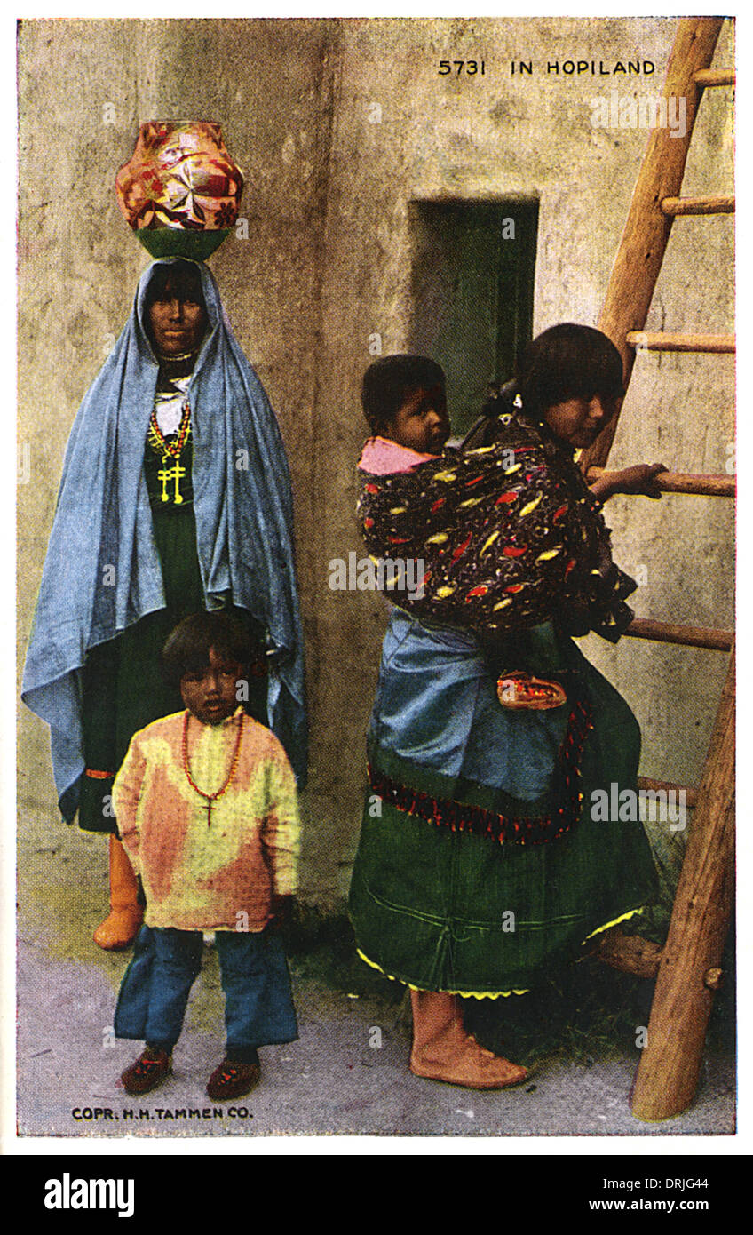 Nativi americani indiani Hopi Foto Stock